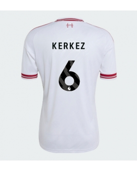 Liverpool Milos Kerkez #6 Maglia Gara Trasferta Repliche 2026-27 Maniche Corte Liverpool Milos Kerkez #6 Maglia Gara Trasferta Repliche 2026-27 Maniche Corte